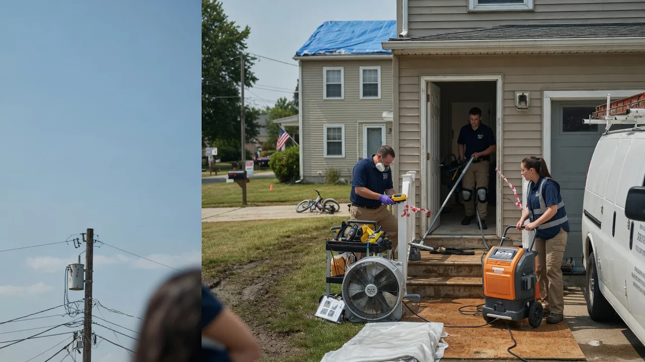 Water Damage Repair in Little Eagle, SD near me